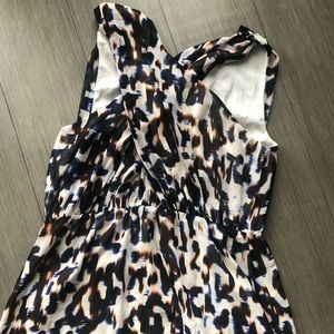 Gianni Binni Leopard Maxi Dress